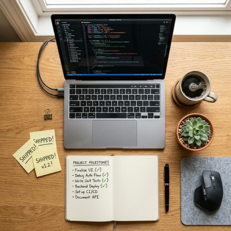 Monday workspace — another week shipped